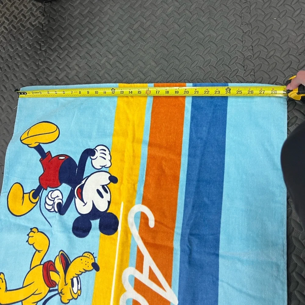 Disney Blue and White Towel